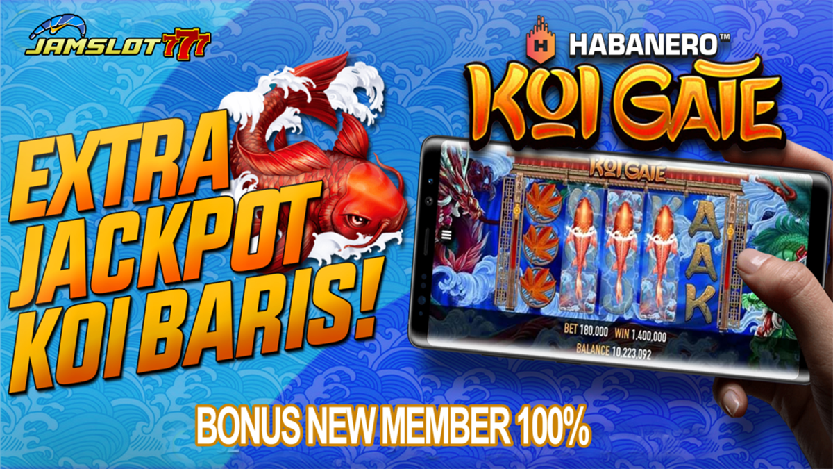 Dapat Jackpot Bermain Slot Online Koi Gate Dari Habanero